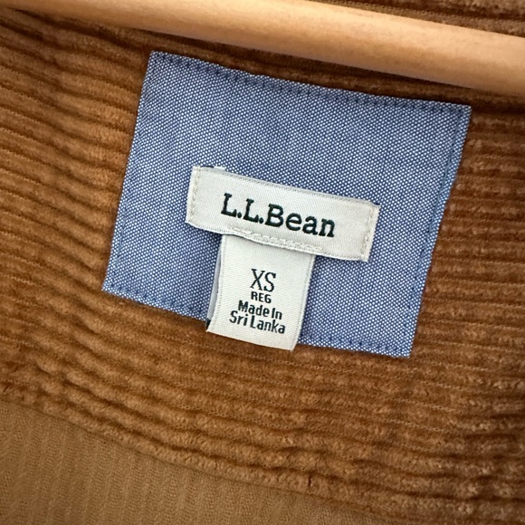 L.L. Bean Comfort Corduroy Relaxed Shirt - Picture 3 of 3